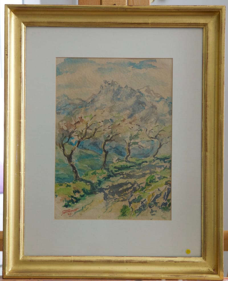 (23W) Pilatus- Vorgebirge von Georges Trincot 1921 - 2005