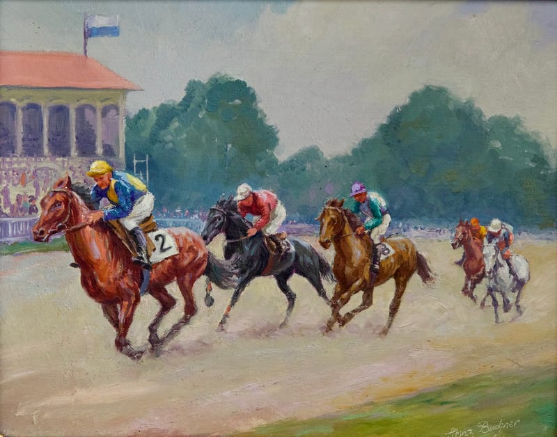 (6W) GALOPPRENNEN VON HEINZ BUCHNER 