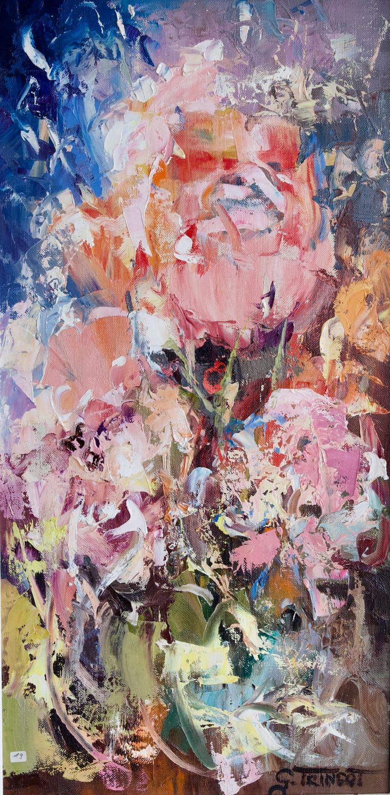 (41W) BLUMEN VON GEORGES TRINCOT 1921 - 2005