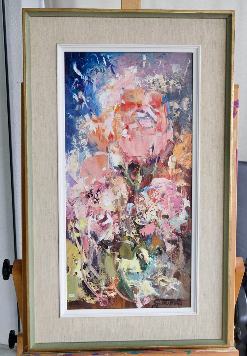 (41W) BLUMEN VON GEORGES TRINCOT 1921 - 2005