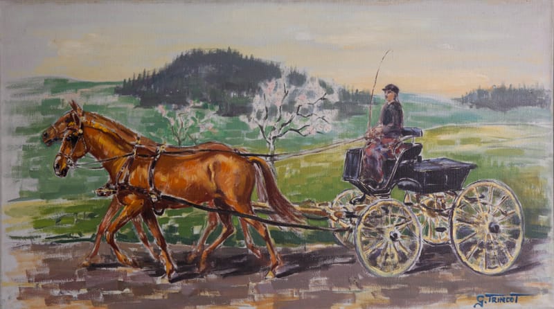 (16W) GESPANN VON GEORGES TRINCOT 1921 - 2005