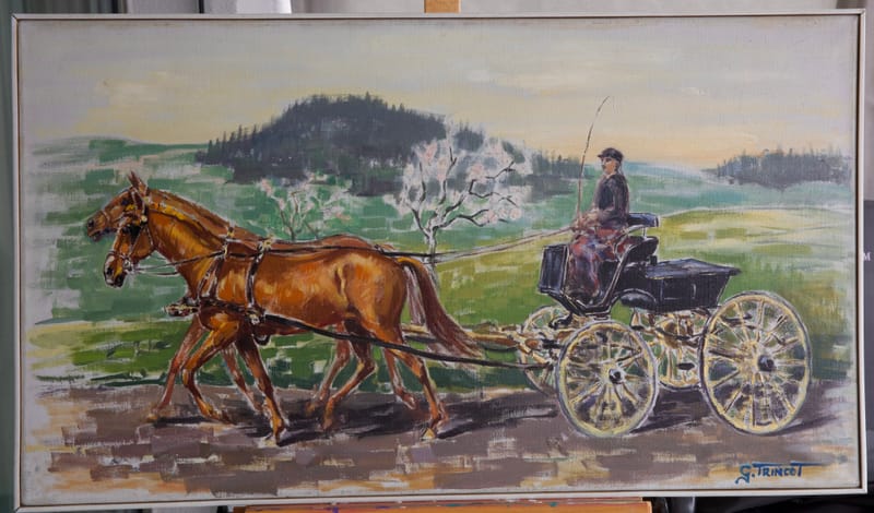 (16W) GESPANN VON GEORGES TRINCOT 1921 - 2005