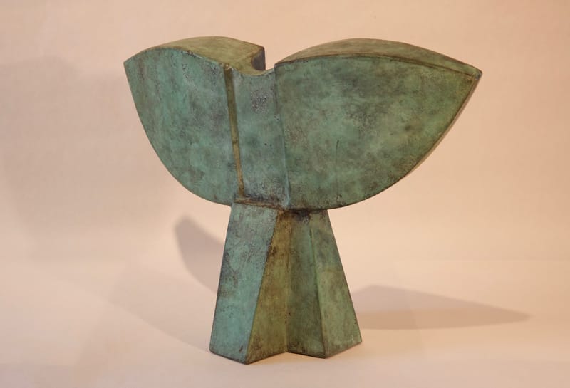 (29S) BRONZESKULPTUR VON THOMAS BLANK 1933 - 2013 