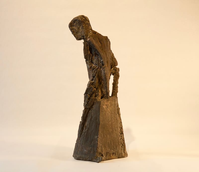 (31S) SKULPTUR PAUL LOUIS MEIER *1950 