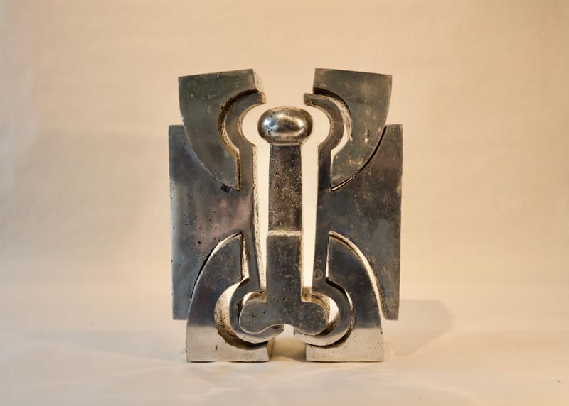 (30S) SKULPTUR VON PETER TRAVAGLINI 1927 - 2017 