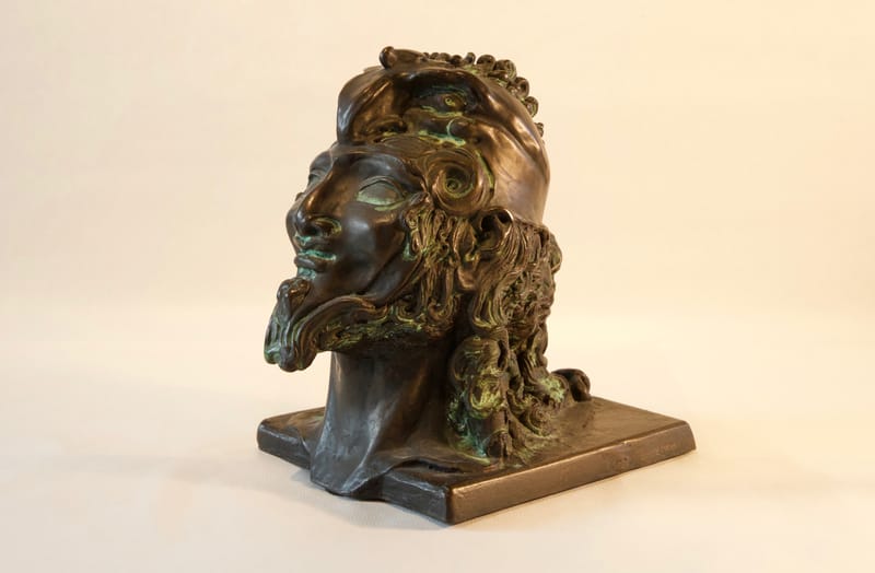 (33S) "KÖNIG DAVID" VON ERNST FUCHS 1930 - 2015 