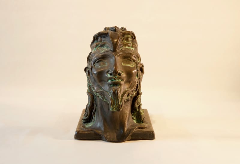 (33S) "KÖNIG DAVID" VON ERNST FUCHS 1930 - 2015 