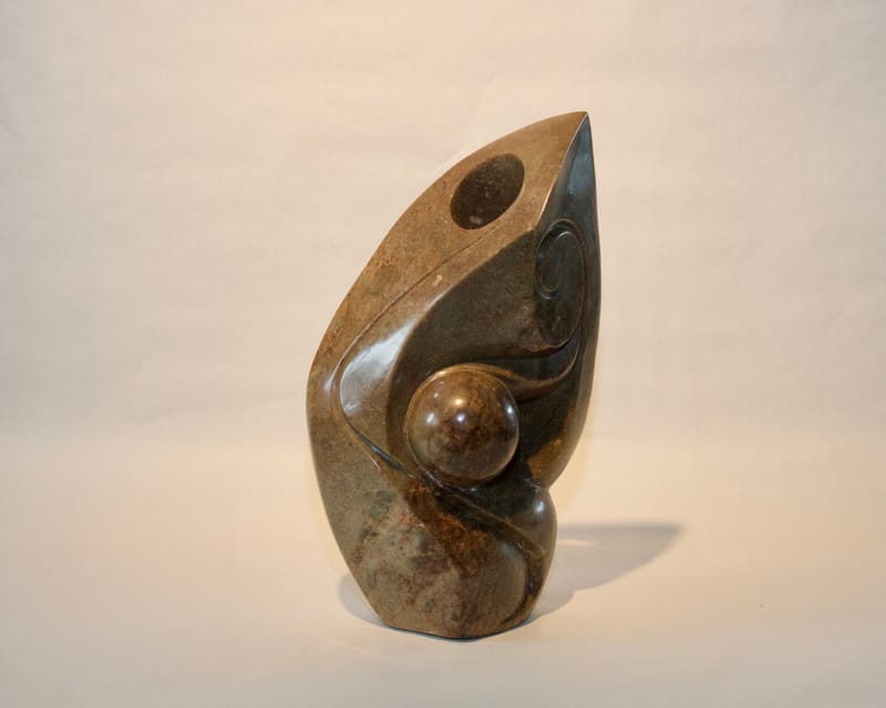 (38S) STEINSKULPTUR VON NHAMO CHAMUTSA (SIMBABWE) *1979 