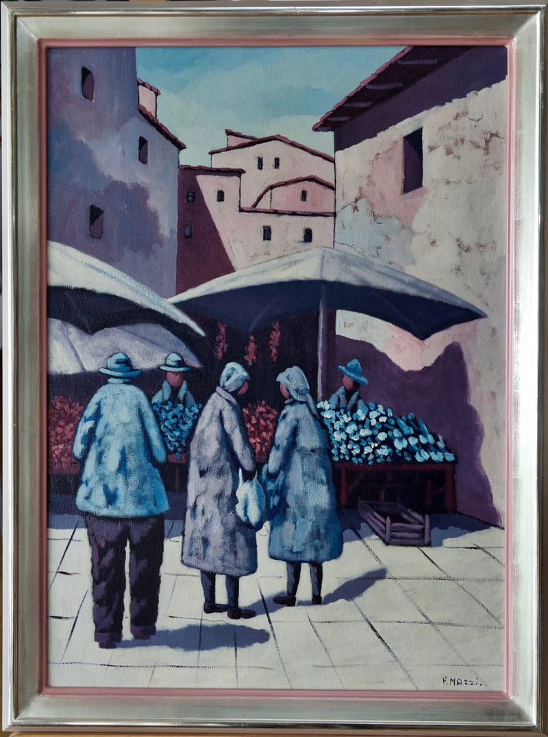 (69S) MERCATINO VON PIERO MAZZI *1938 