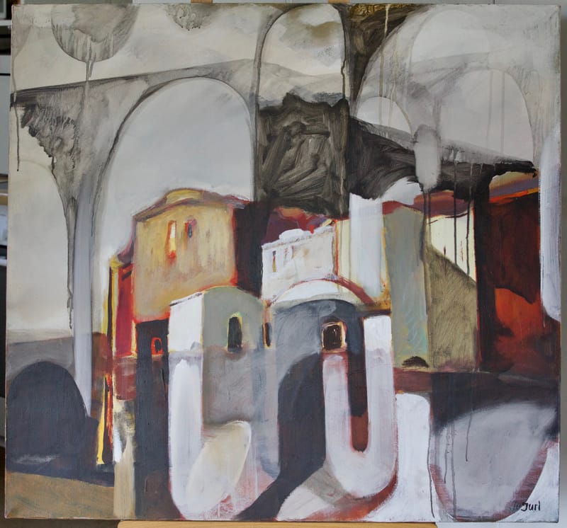 (61S) STADT UNTER BRÜCKEN, JURI BORODATCHEV