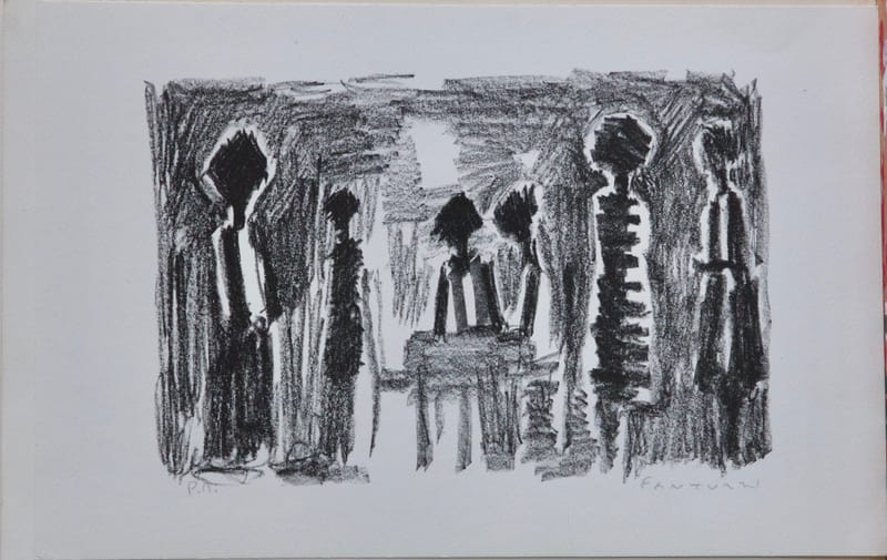 (230W) DREI RADIERUNGEN VON ELIANO FANTUZZI 1909-1987