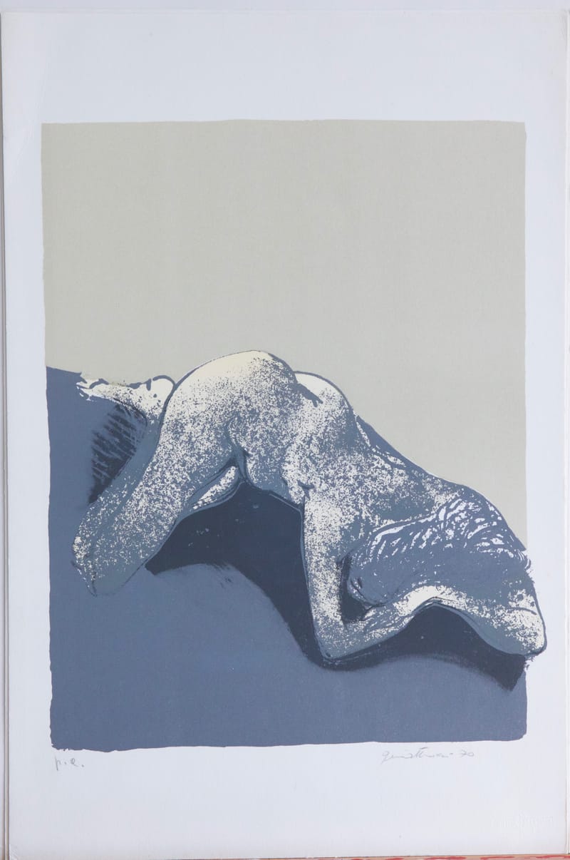 (231W) DREI LITHOGRAFIEN VON CARLO QUATTRUCCI 1932-1980