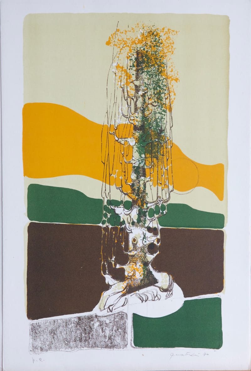 (231W) DREI LITHOGRAFIEN VON CARLO QUATTRUCCI 1932-1980