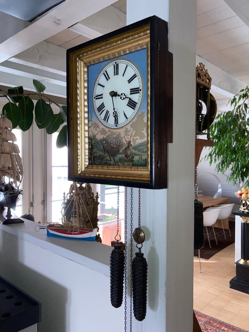 (4S) BIEDERMEIER Rahmenuhr