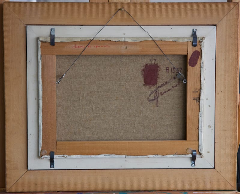 (5W) PFERDE VOR DEM START VON GEORGES TRINCOT 