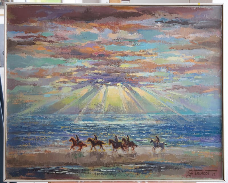(26W) STRANDGALOPP VON GEORGES TRINCOT 1921 - 2005