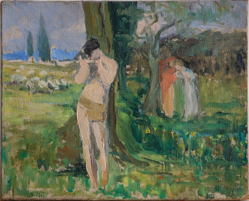 (71S) IMPRESSIONISTISCHES BILD, OHNE SIGNATUR