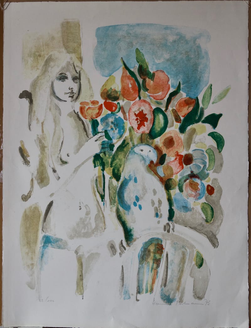 Konvolut 4 Lithografien von Hannes Portmann