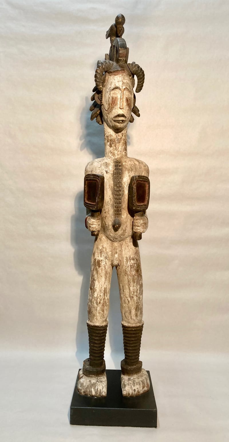 (74S) IGBO FIGUREN, EIN PAAR
