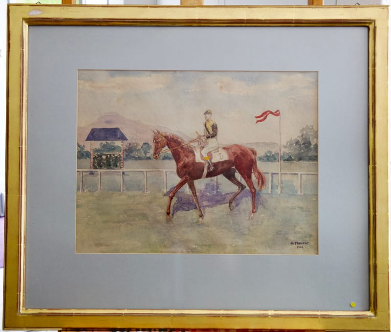 (4W) VOR DEM START VON GEORGES TRINCOT