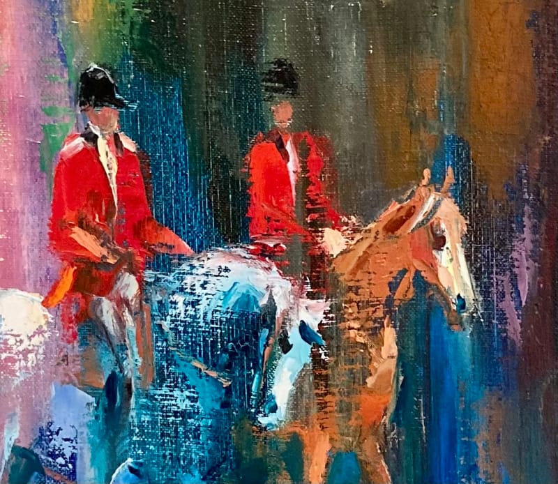 (248W) FUCHSJAGT VON GEORGES TRINCOT 1921-2005