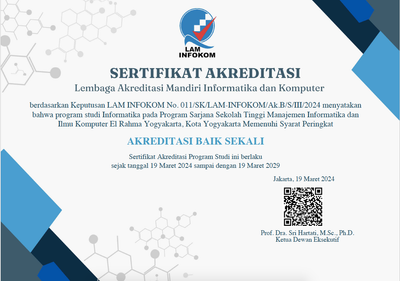 PRODI INFORMATIKA (AKREDITASI BAIK SEKALI) image