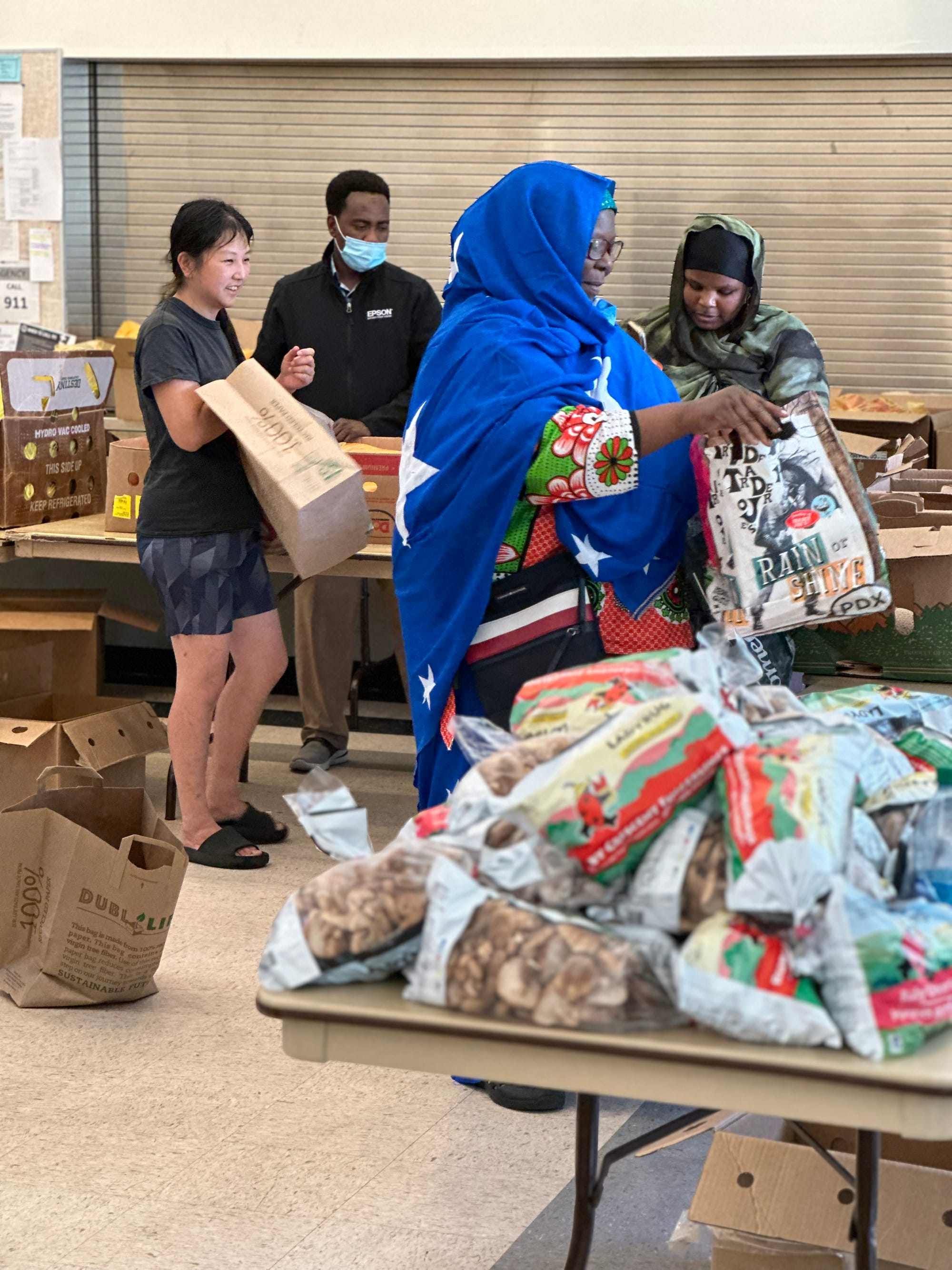 Monthly Free Food Program