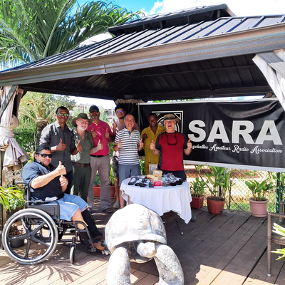 SARA RECEIVES KIND DONATION FROM IARU REGION 1: