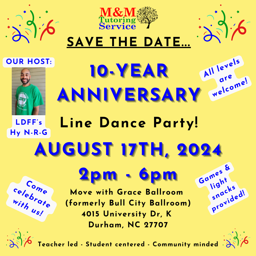 M&M's Inaugural Line Dance Scholarship Fundraiser!