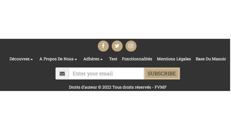 Abonnez-vous à nos mails !