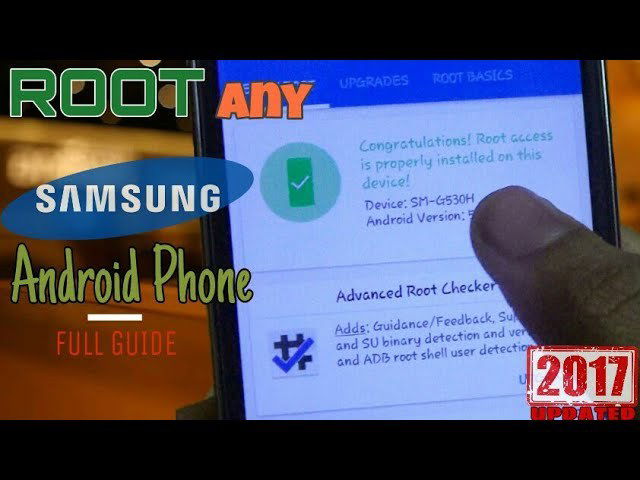 How to Root any SAMSUNG Android Phone?