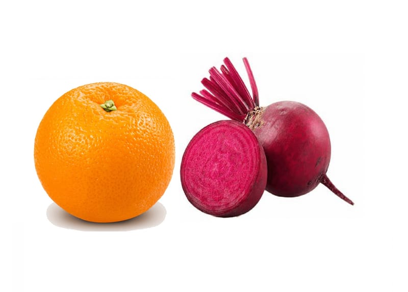 Jugo de Naranja con Betabel