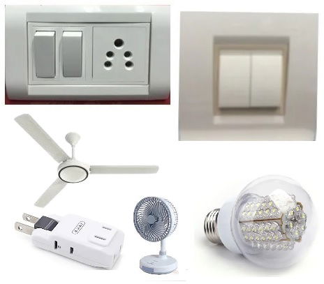 Electrical Accessories, LED Light, Ceiling Fan, Net Fan Manufacturing