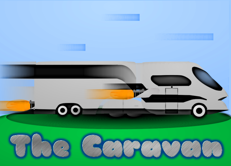 The Caravan, and The Big Fat Cow Sprite!