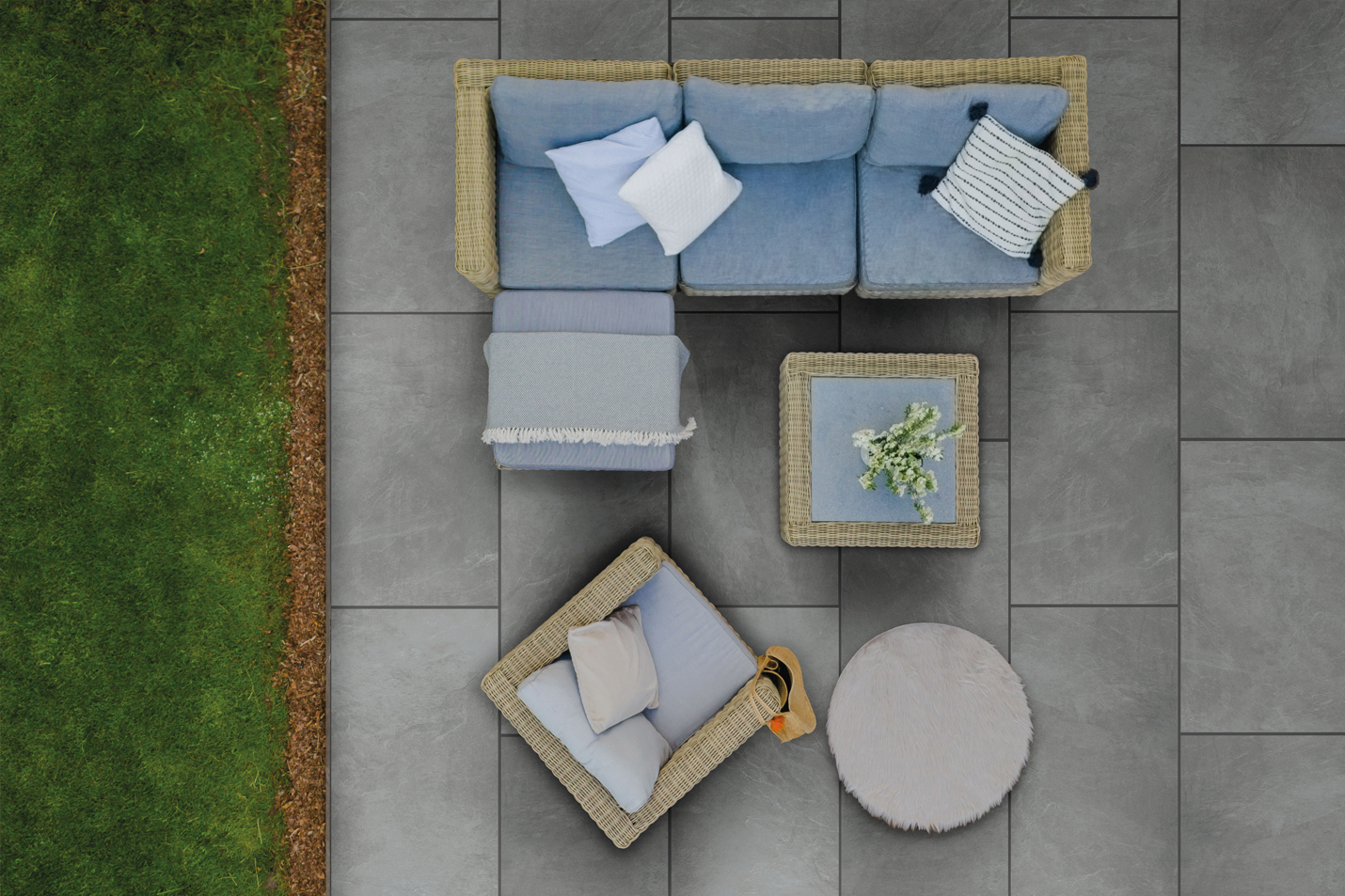 Grey Essential Porcelain - Digby Stone