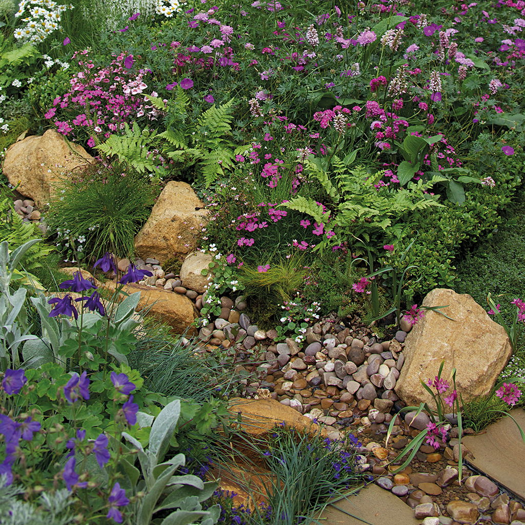 Yorkstone Rockery - Image Supplied by 'Long Rake Spar'