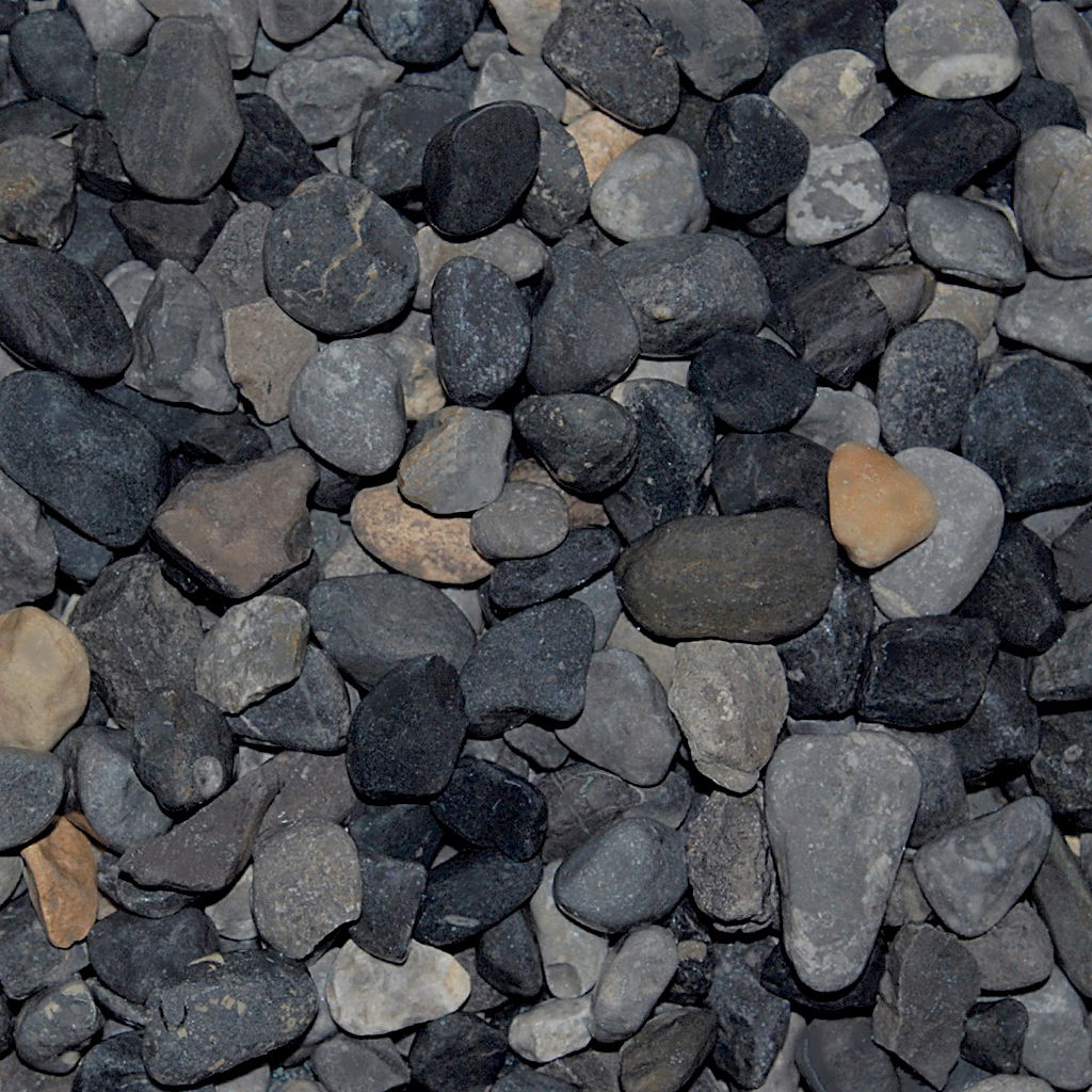 Ocean Blue Pebbles - Image Supplied by 'Long Rake Spar'