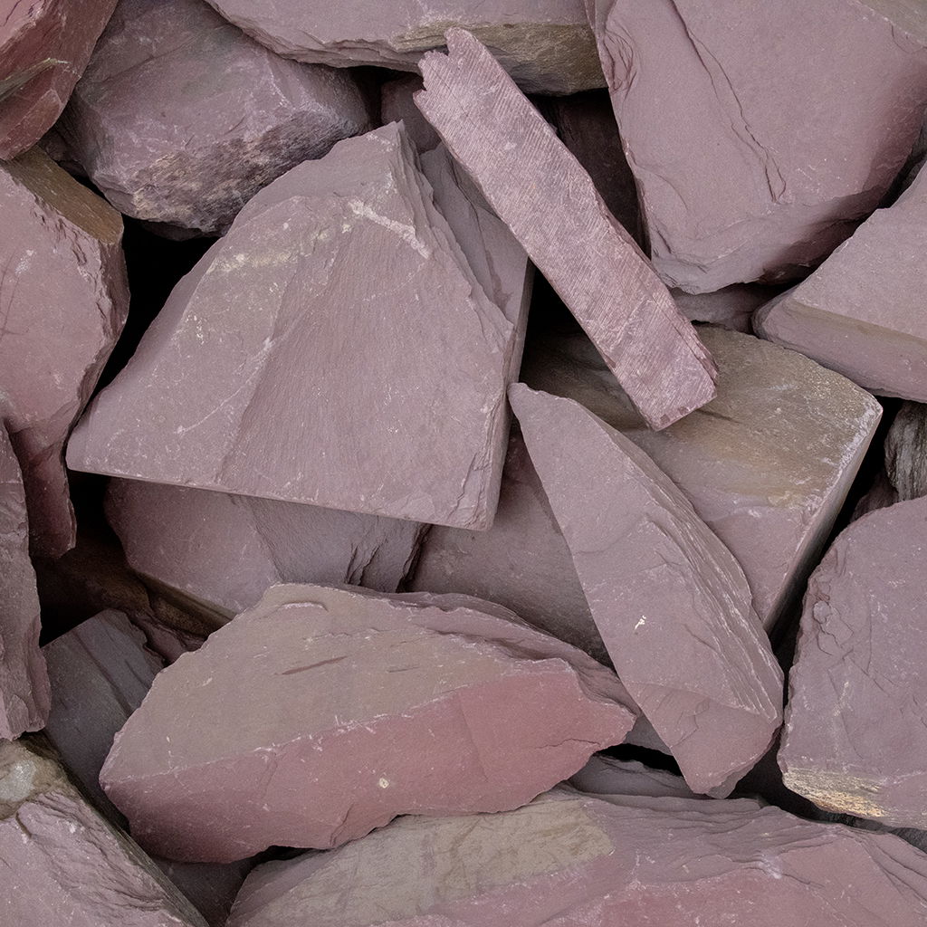 Plum Slate Rockery - Image Supplied by 'Long Rake Spar'