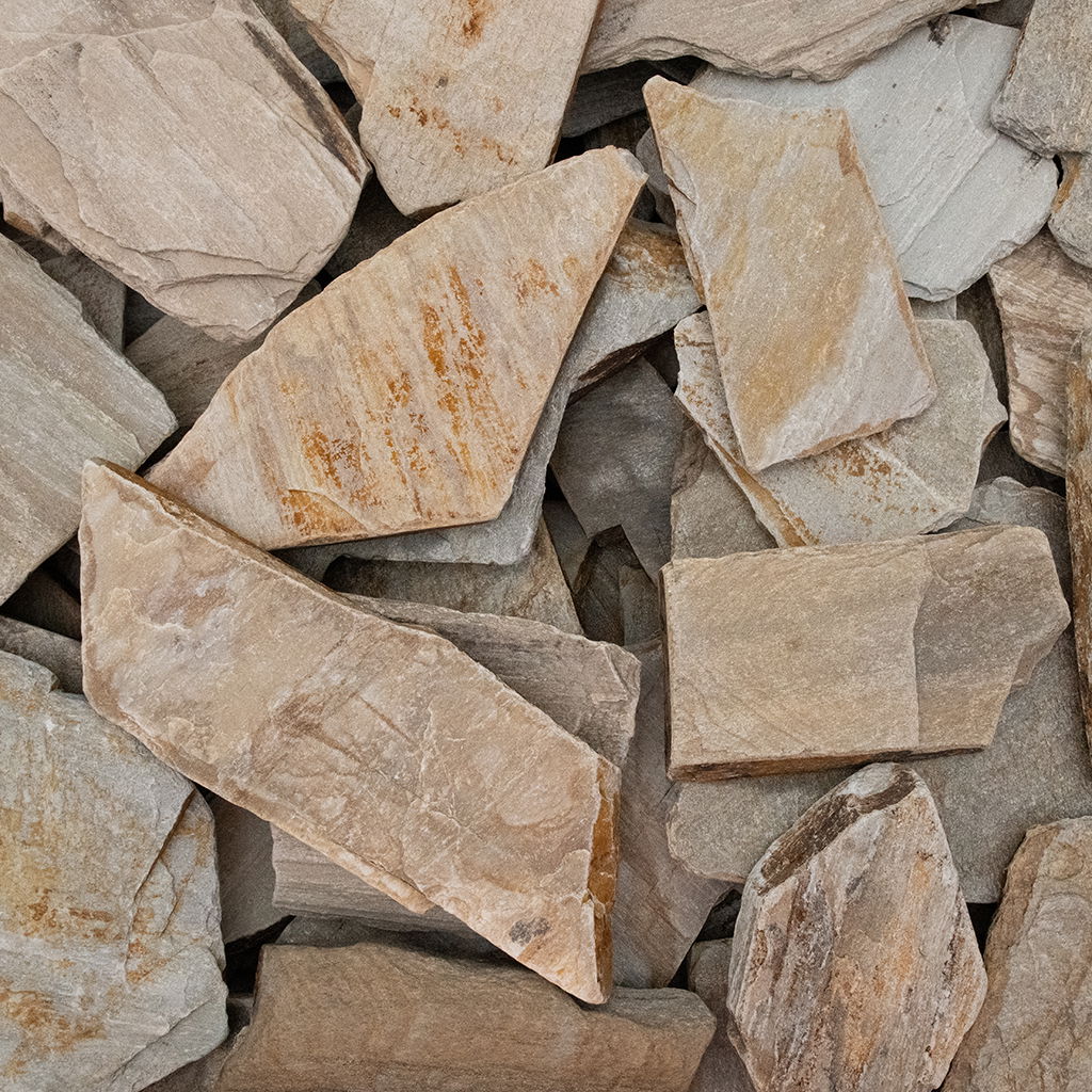 Tumbled Sandstone - Image Supplied by 'Long Rake Spar'