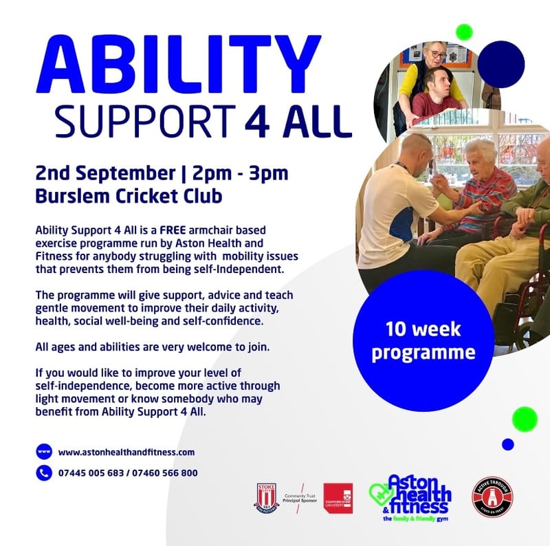 FREE Ability Support 4 All - Burslem