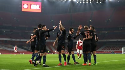 อาร์เซนอล ยังไม่ฟื้นพ่าย แมนฯ ซิตี้ หลุดลุ่ย กระเด็นตกรอบ คาราบาว คัพ