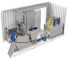 Waste Water Efficiently Treated At Sewage Wastewater Treatment Plant