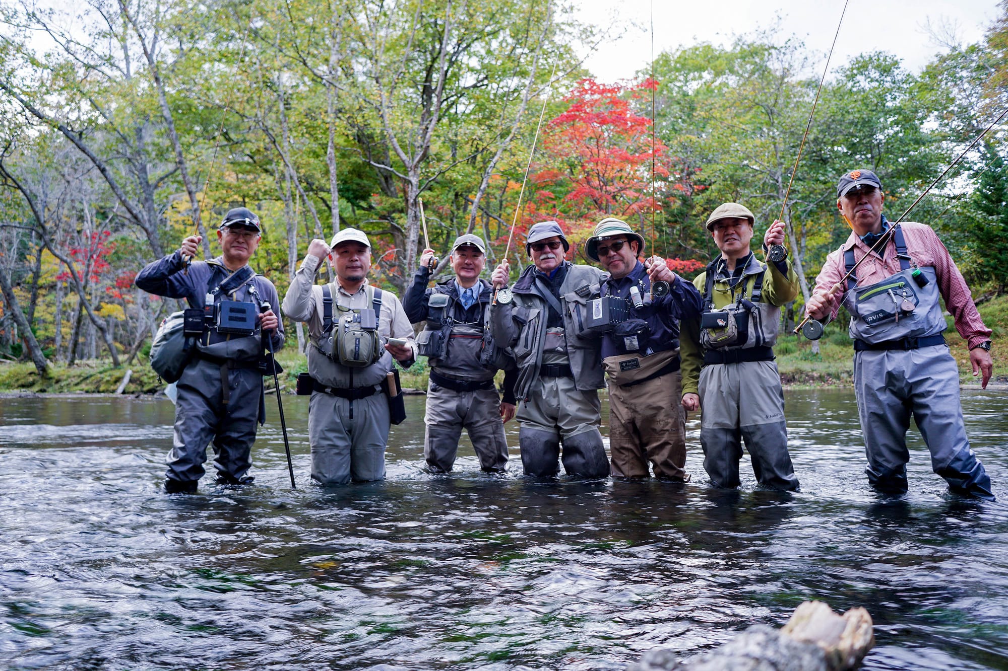 AKAN RIVER, HOKKAIDO, JAPAN