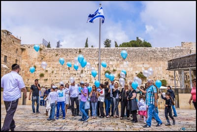 החוויה הירושלמית הפקת בר מצווה מיוחדת בכותל image