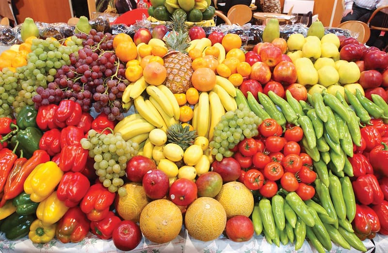 كيف تدرج الخضروات والفاكهة فى نظامك الغذائى يوميًا؟