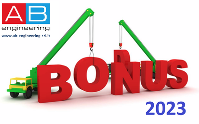 BONUS EDILIZI 2023