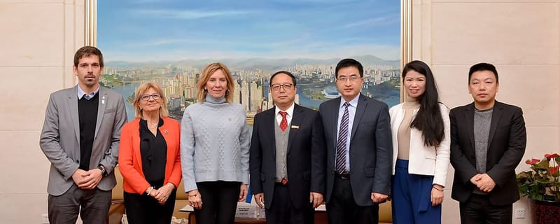 INSTITUTO CONFUCIO EN CÓRDOBA: DELEGACIÓN DE LA UNC VIAJÓ A CHINA PARA ULTIMAR DETALLES阿根廷国立科尔多瓦大学代表团访问西南大学