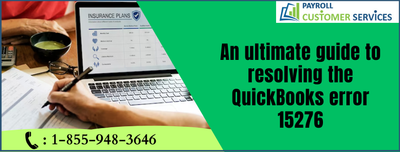 An ultimate guide to resolving the QuickBooks error 15276