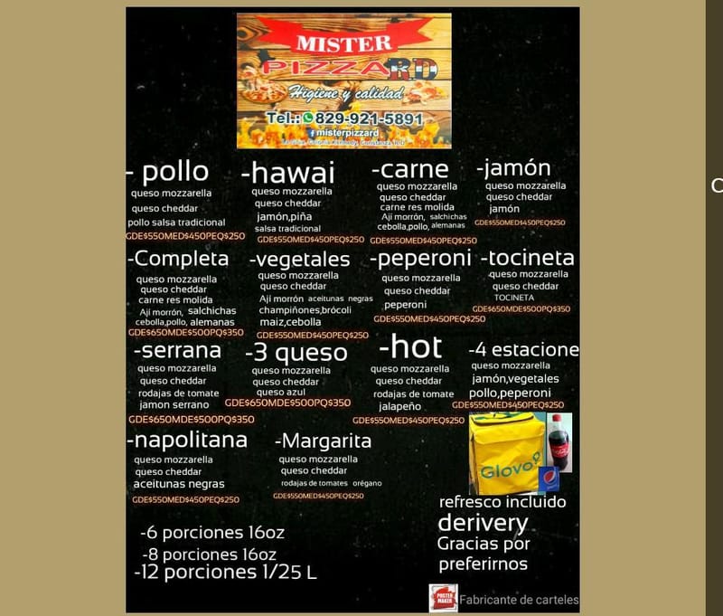 Pizzas
