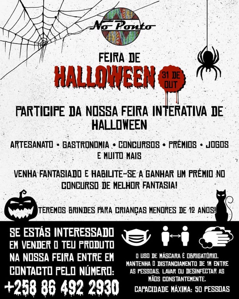 ARTE | GASTRONOMIA | FEIRA DE HALLOWEEN